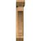 Ekena Millwork Imperial Slat Smooth Bracket w/ Offset Brace, Western Red Cedar, 5 1/2"W x 20"D x 28"H BKT0604X20X28IMP06SWR - alternate 4